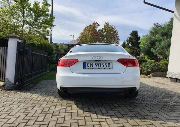 Audi A5 cena 56900 przebieg: 223800, rok produkcji 2012 z Lędziny małe 326